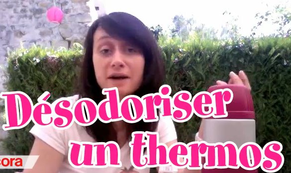 désodoriser un thermos